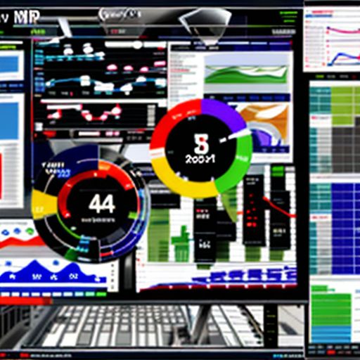 erp software dashboard